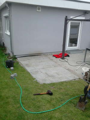 Terrassenverbreiterung